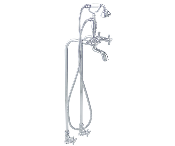 Balboa California Faucets Смесители для ванной напольный в классическом стиле с запорными вентилями