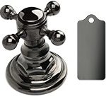 Black Nikel цвет отделки смесителей черный никель